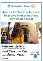 Tea in a tent
